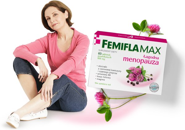 Łagodna menopauza, naturalnie z preparatemFEMIFLAMAX